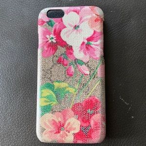 Gucci beige gg blooms iphone 6 case